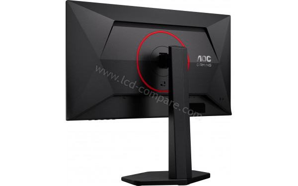 AOC 25G4ZR - Vue 3/4 arri&egrave;re