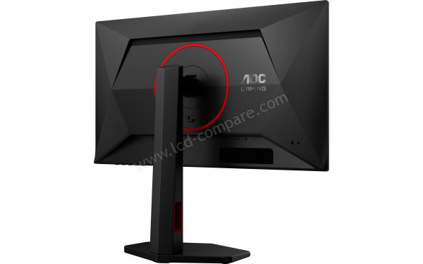 AOC 25G4ZR - Vue 3/4 arri&egrave;re
