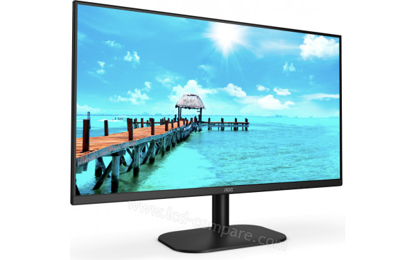AOC 27B2QAM - Vue 3/4 gauche