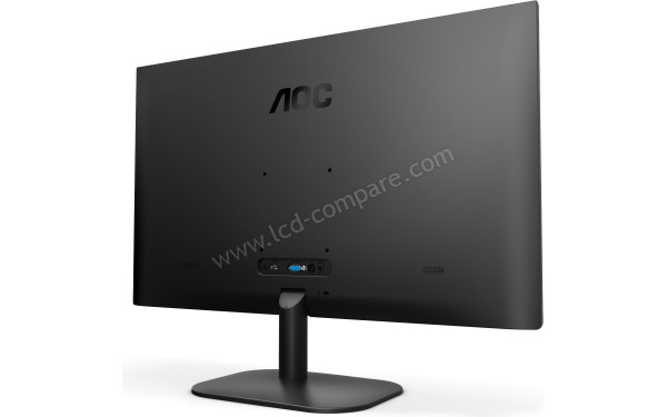 AOC 27B2QAM - Vue 3/4 arri&egrave;re