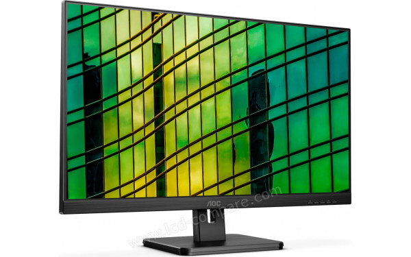 AOC 27E2QAE - Vue 3/4 gauche