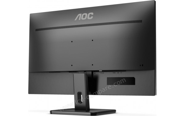 AOC 27E2QAE - Vue 3/4 arri&egrave;re