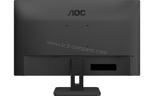 AOC 27E3UM/BK - Vue de l'arri&egrave;re