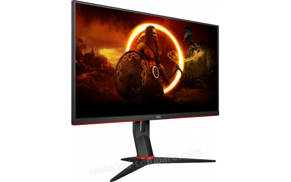 AOC 27G2ZN3/BK - Vue 3/4 gauche