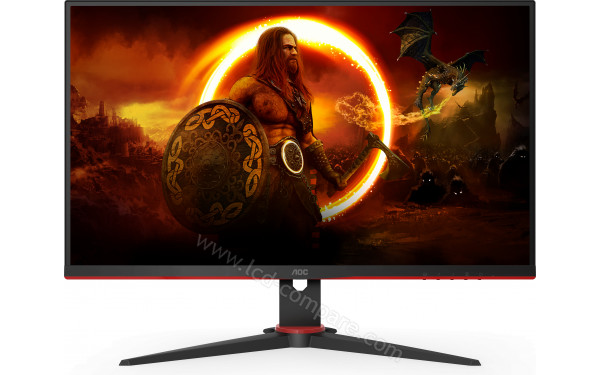 AOC 27G2ZNE/BK - Vue de face