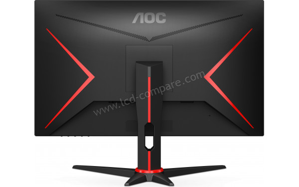 AOC 27G2ZNE/BK - Vue de l'arri&egrave;re