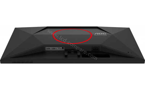 AOC 27G4HRE - Connectiques