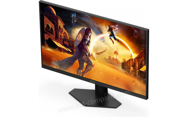 AOC 27G4XE - Vue 3/4 droite