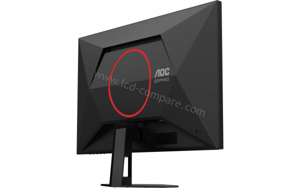 AOC 27G4ZREAD/01 - Vue 3/4 arri&egrave;re