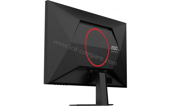 AOC 27G4ZREAD/01 - Vue 3/4 arri&egrave;re