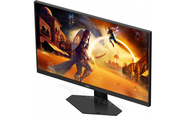 AOC 27G4ZRE - Vue 3/4 droite