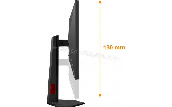 AOC 27G4ZR - Vue de profil gauche
