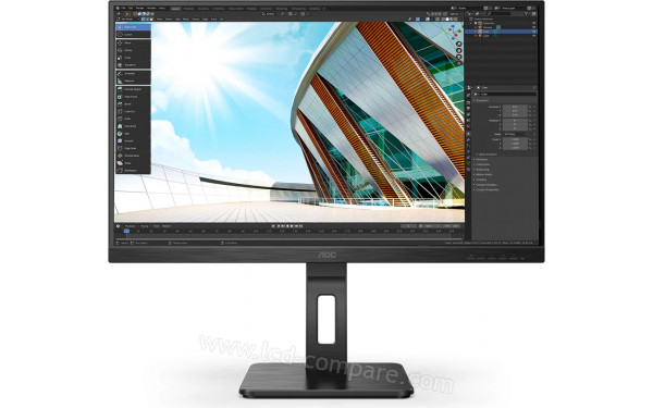 AOC 27P2Q - Vue de face