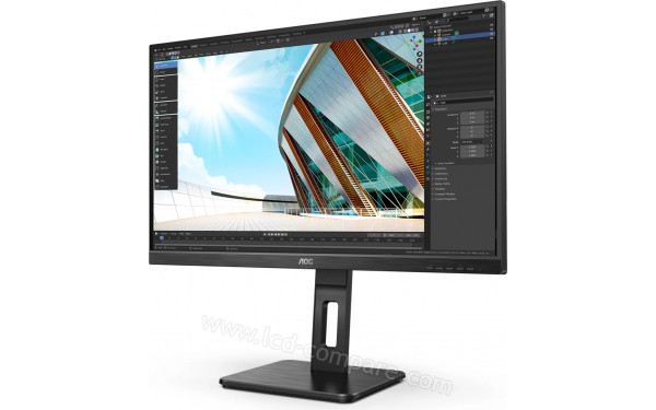 AOC 27P2Q - Vue 3/4 droite