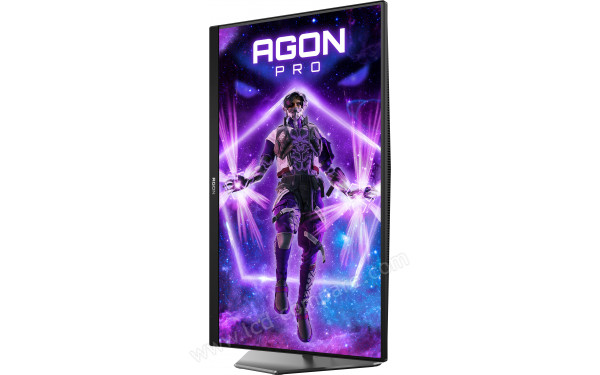 AOC AG246FK - Vue de face en mode portrait