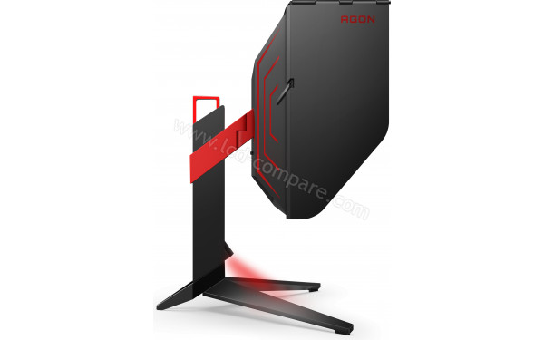 AOC AG254FG - Vue de profil avec protection