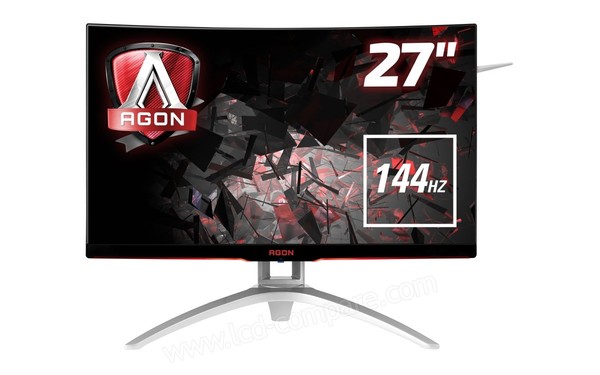 AOC AG272FCX6 - Vue de face