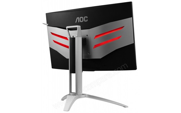 AOC AG272FCX - Vue 3/4 arri&egrave;re