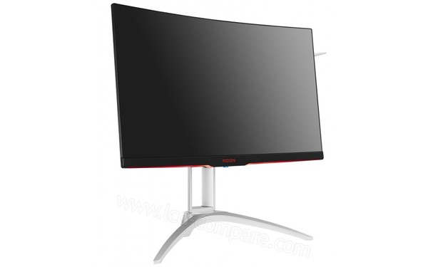 AOC AG272FCX - Vue 3/4 gauche