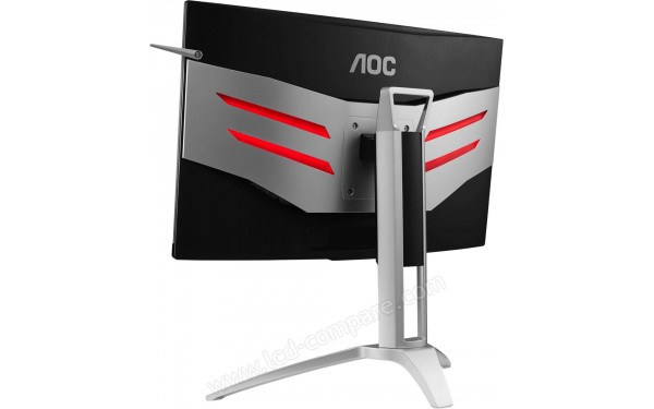 AOC AG272FCX - Vue 3/4 arri&egrave;re
