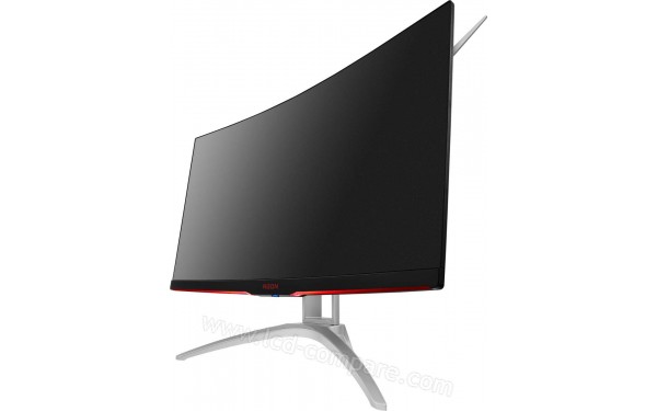 AOC AG272FCX - Vue en contre-plong&eacute;e