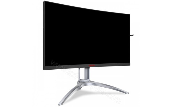 AOC AG273QCX - Vue 3/4 gauche