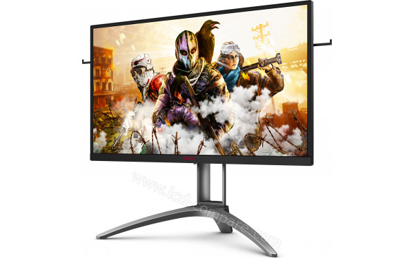 AOC AG273QXP - Vue 3/4 droite