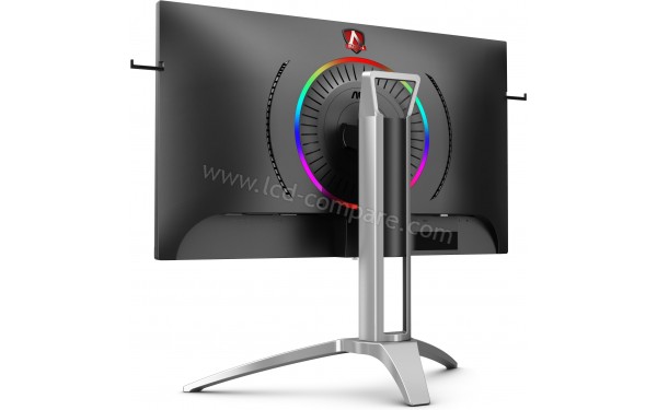AOC AG273QZ - Vue 3/4 arri&egrave;re