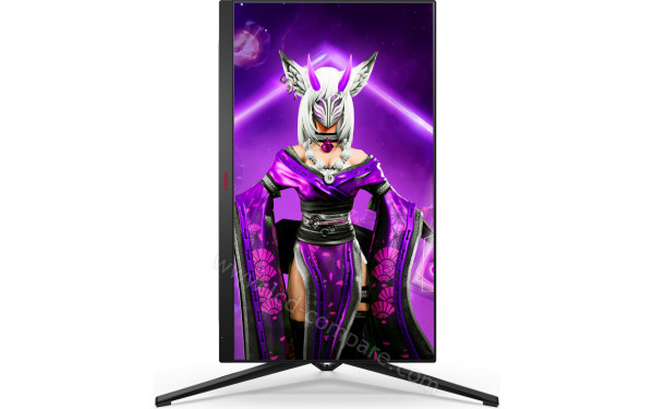 AOC AG274QS - Vue de face en mode portrait