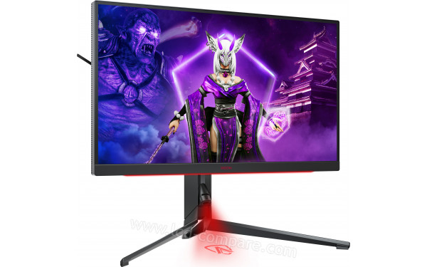 AOC AG274QXM - Vue 3/4 gauche