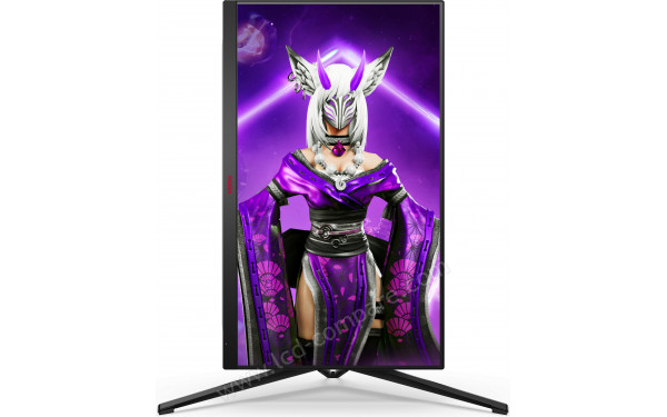 AOC AG274QXM - Vue de face en mode portrait