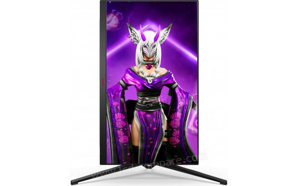AOC AG274QZM - Vue de face en mode portrait