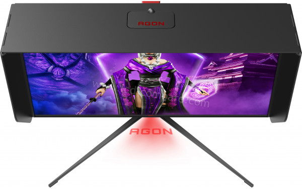 AOC AG274UXP - Vue en plong&eacute;e