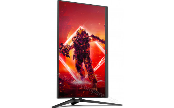 AOC AG275QX/EU - Vue 3/4 gauche