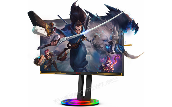 AOC AG275QXL - Vue 3/4 droite