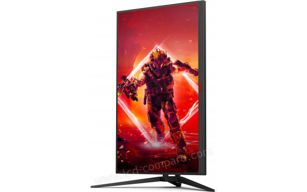AOC AG275QXN/EU - Vue 3/4 droite