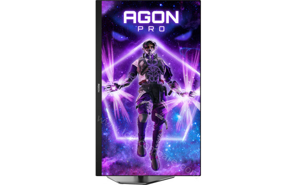 AOC AG276FK - Vue de face en mode portrait