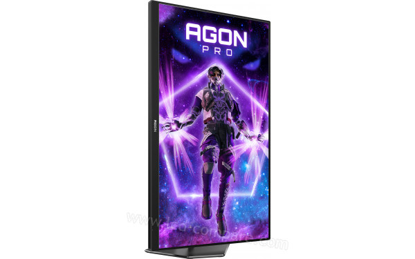 AOC AG276FK - Vue de face en mode portrait