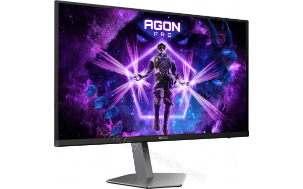 AOC AG276QZD2AM - Vue 3/4 gauche