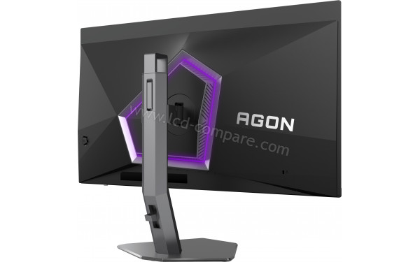 AOC AG276QZD2AM - Vue 3/4 arri&egrave;re