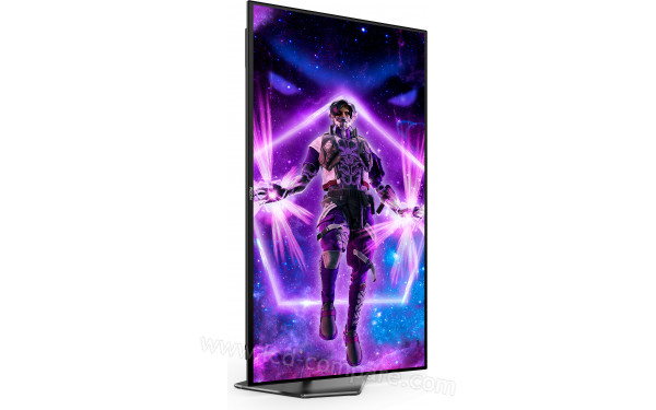 AOC AG276QZD - Vue de face en mode portrait