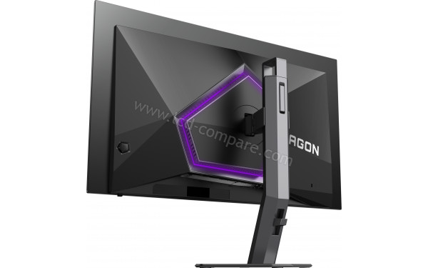 AOC AG276UZD - Vue 3/4 arri&egrave;re
