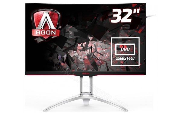 AOC AG322QCX - Vue de face
