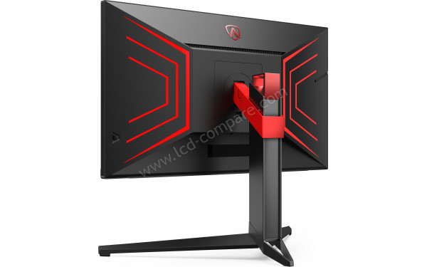 AOC AG324UX - Vue 3/4 arri&egrave;re