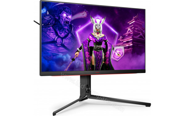 AOC AG324UX - Vue 3/4 gauche
