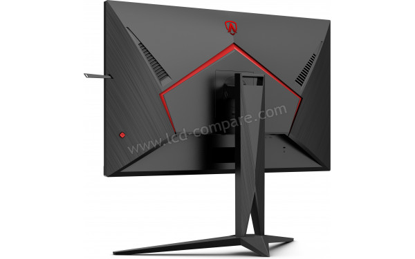 AOC AG325QZN/EU - Vue 3/4 arri&egrave;re