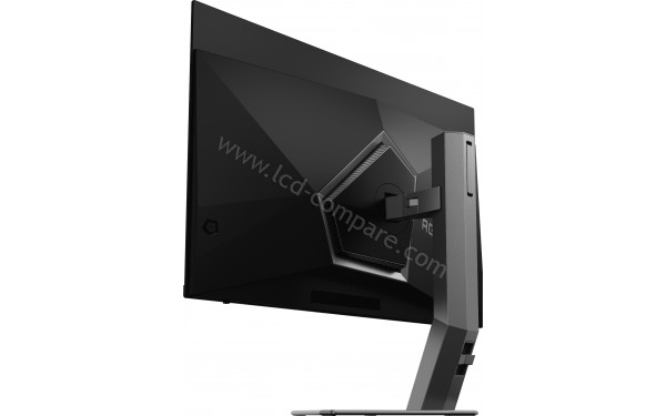 AOC AG326UDAM - Vue 3/4 arri&egrave;re