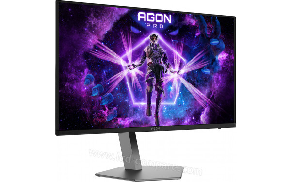 AOC AG326UZD2P - Vue 3/4 gauche