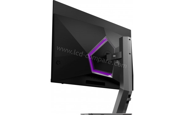 AOC AG326UZD2P - Vue 3/4 arri&egrave;re