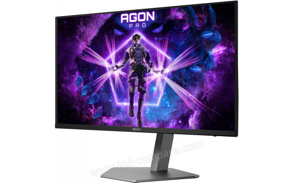 AOC AG326UZD2 - Vue 3/4 droite